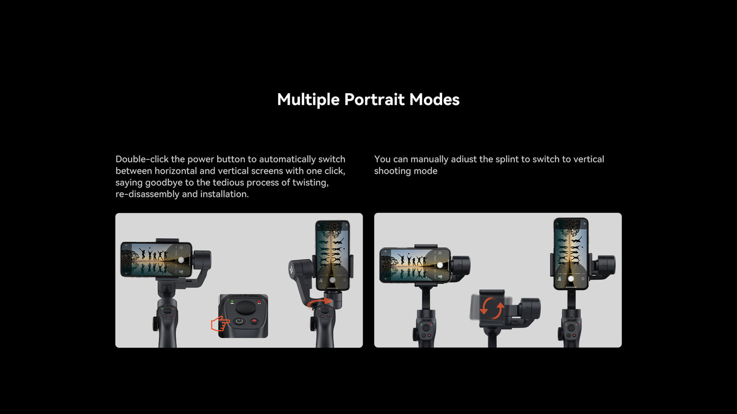 FUNSNAP Capture 2s 3-Axis Gimbal Stabilizer