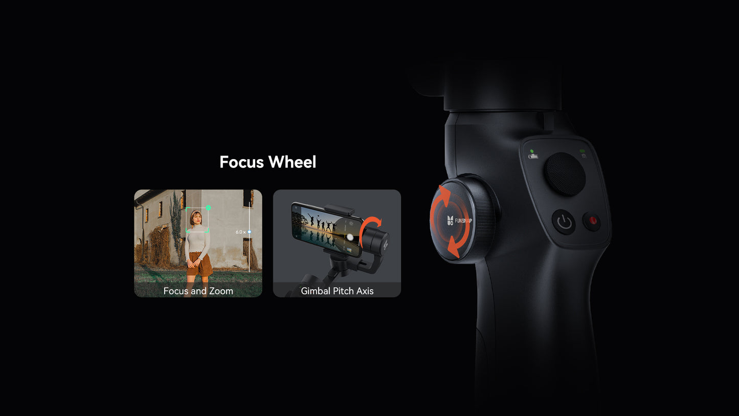 FUNSNAP Capture 2s 3-Axis Gimbal Stabilizer