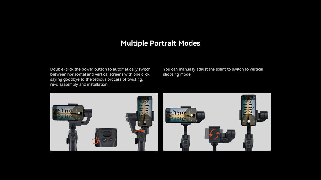 FUNSNAP Capture 2s 3-Axis Gimbal Stabilizer