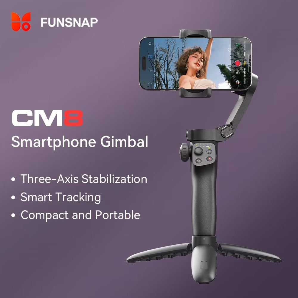 FUNSNAP CM8 Foldable Gimbal Stabilizer