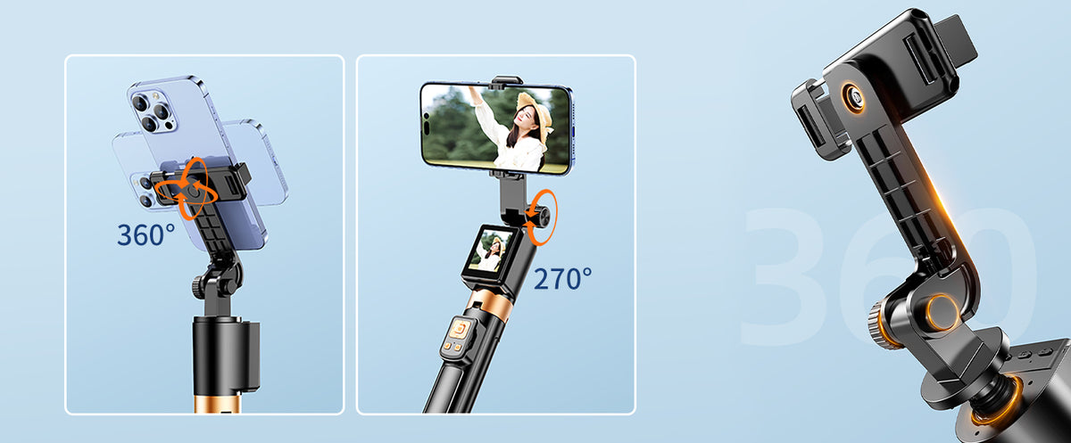 CL07 Screen Display Selfie Stick