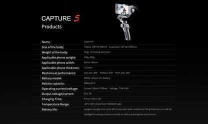 FUNSNAP C05 Kit Gimbal Stabilizer